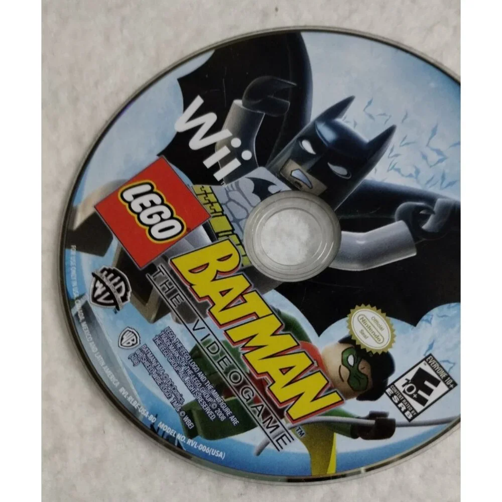 Lego Batman The Videogame For Nintendo Wii‎ Disc Only